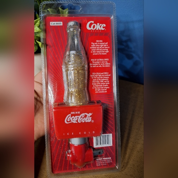 Coca Cola Bottle Sparkle Night Light 8.75" long BRAND NEW SEALED COLLECTIBLE! - Picture 3 of 4